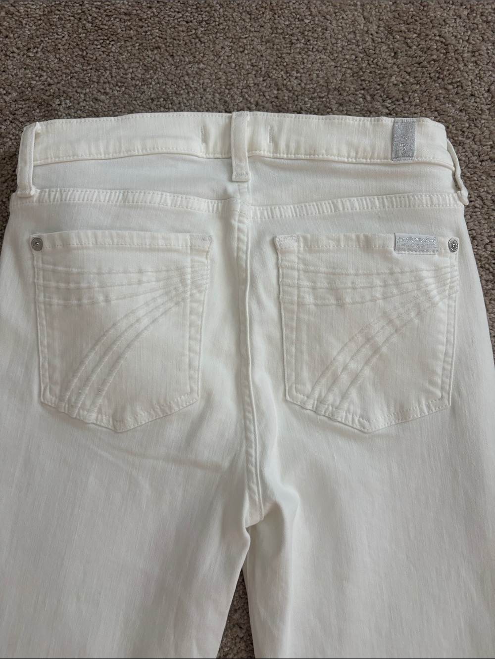7 for all mankind Tailorless Dojo Wide Leg Jeans - Picture 4 of 5